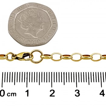 9ct gold 7.2g 18 inch belcher Chain
